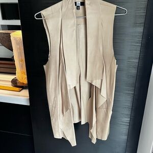 Saks Fifth Avenue Tan Vest